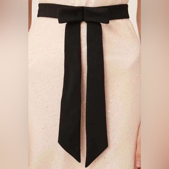 Keepsake the Label Emotion Bow Belt in Black One Size NWT main image 4